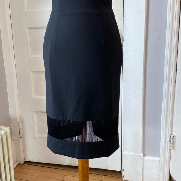 Dress the Population Fringe Midi Dress, Size M - Picture 7 of 16